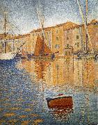 Paul Signac Red buoy USA oil painting artist